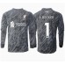 Liverpool Alisson Becker #1 Brankářské Domácí Dres 2024-25 Dlouhým Rukávem